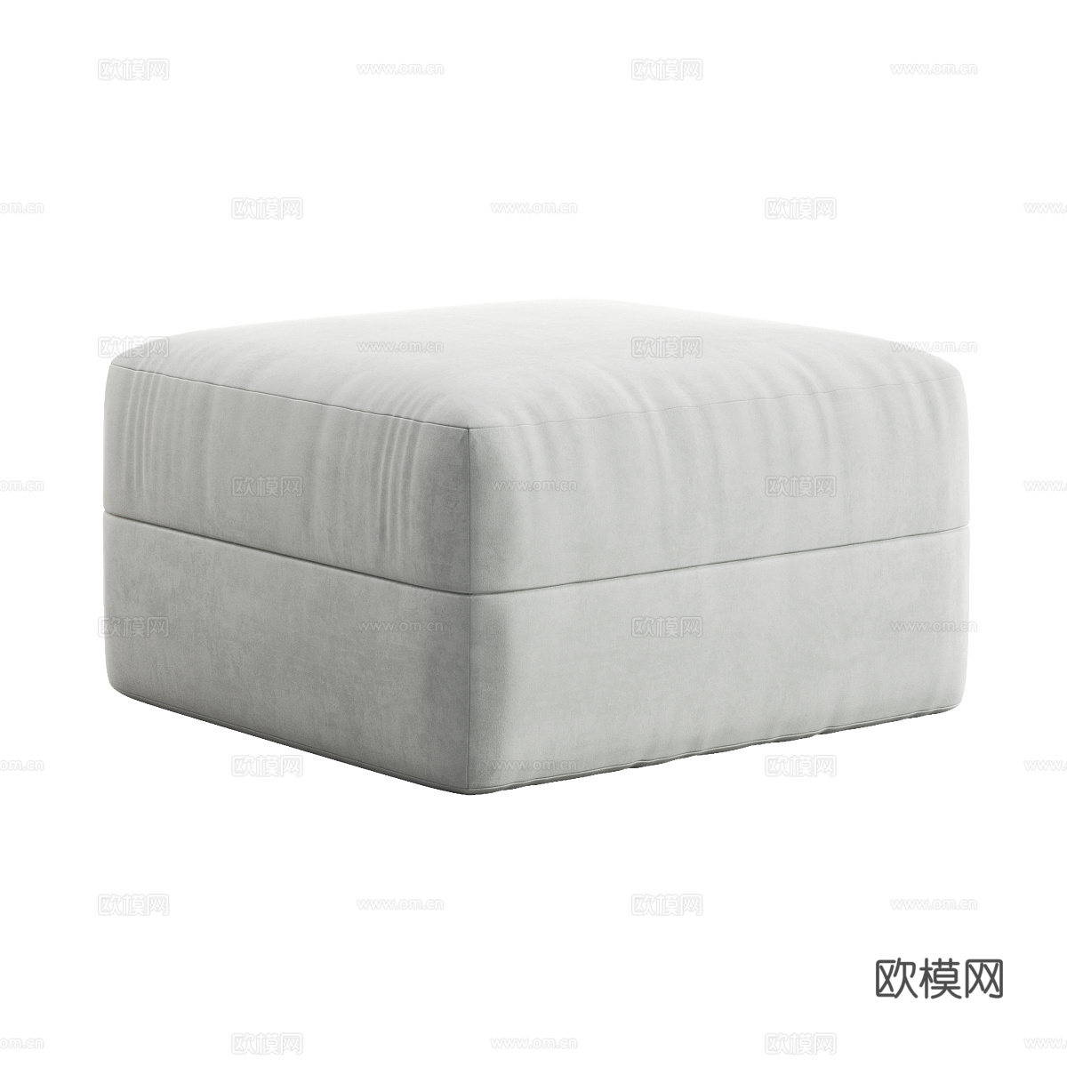 现代简约沙发矮凳 矮凳 凳子 简约矮凳3d模型下载