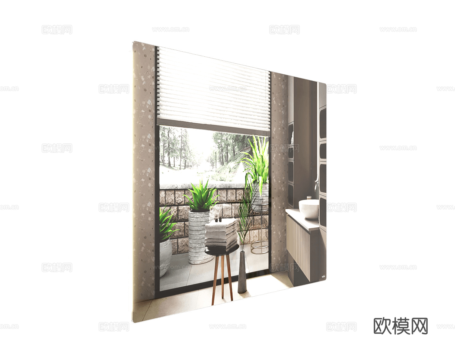 Salini镜子3d模型下载