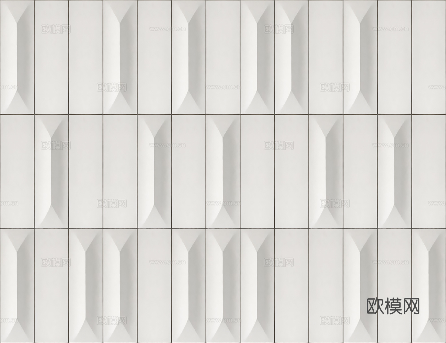 现代法式奶油立体艺术砖