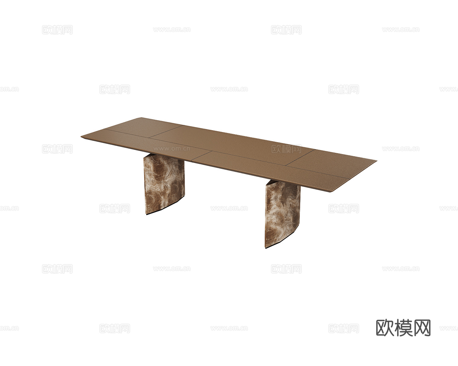 Polflex 长桌 餐桌 会议桌3d模型下载（渲染图2）