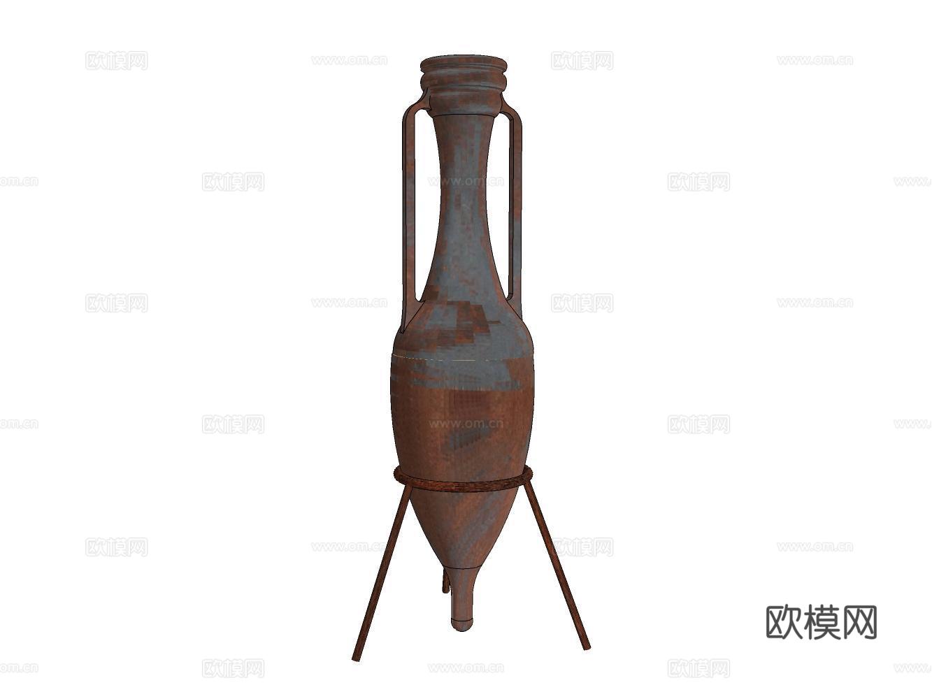 茶几沙发休闲椅摆件su模型