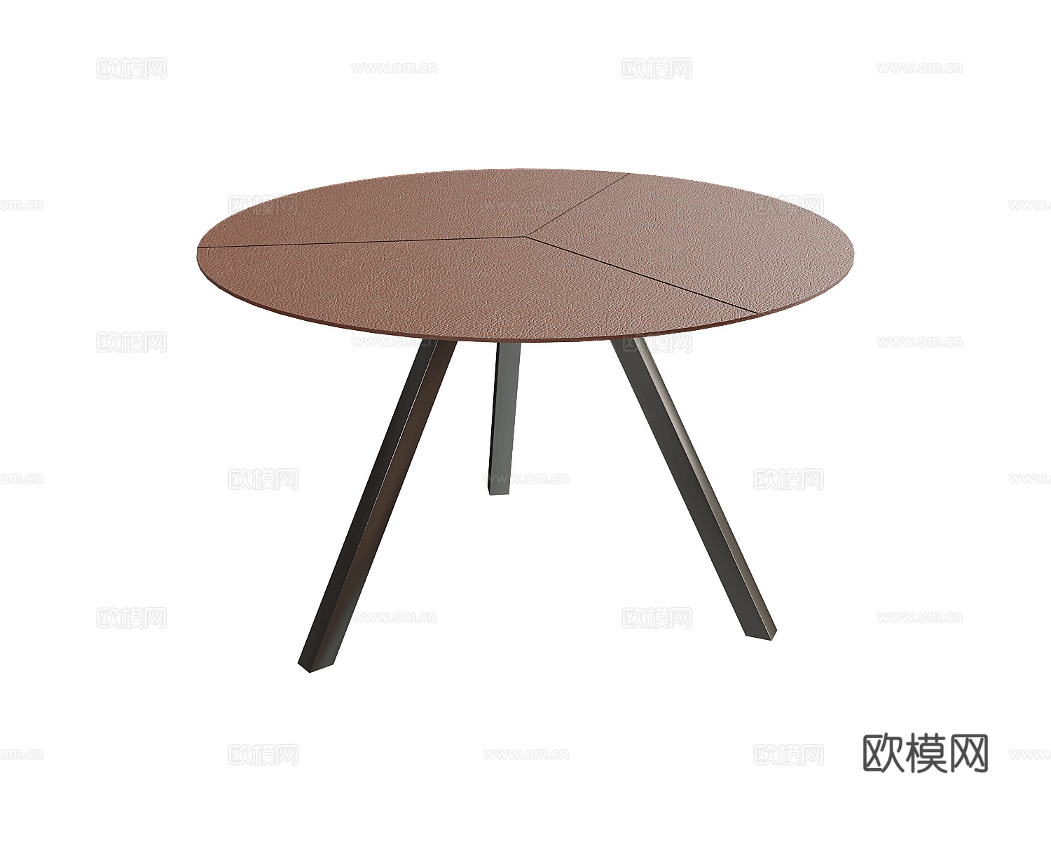 Polflex 圆餐桌3d模型下载（渲染图2）