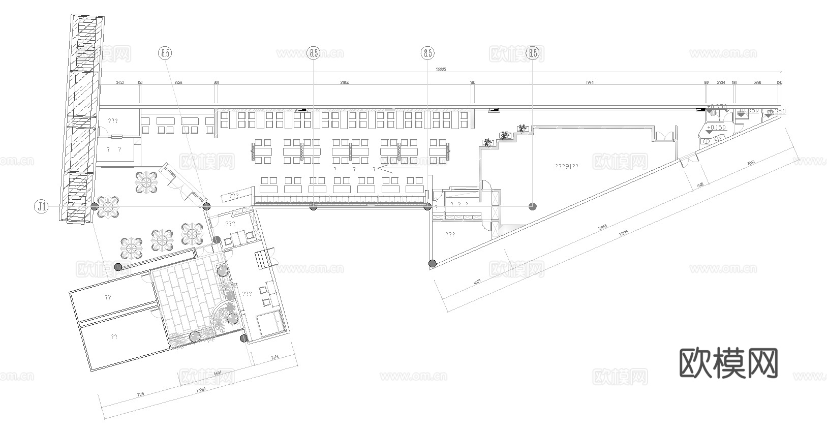 面馆 最新全套施工图 合集cad施工图