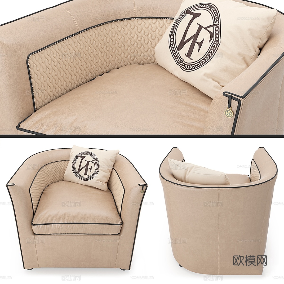 维多利亚·弗里杰里奥 LANTE 椅3d模型下载