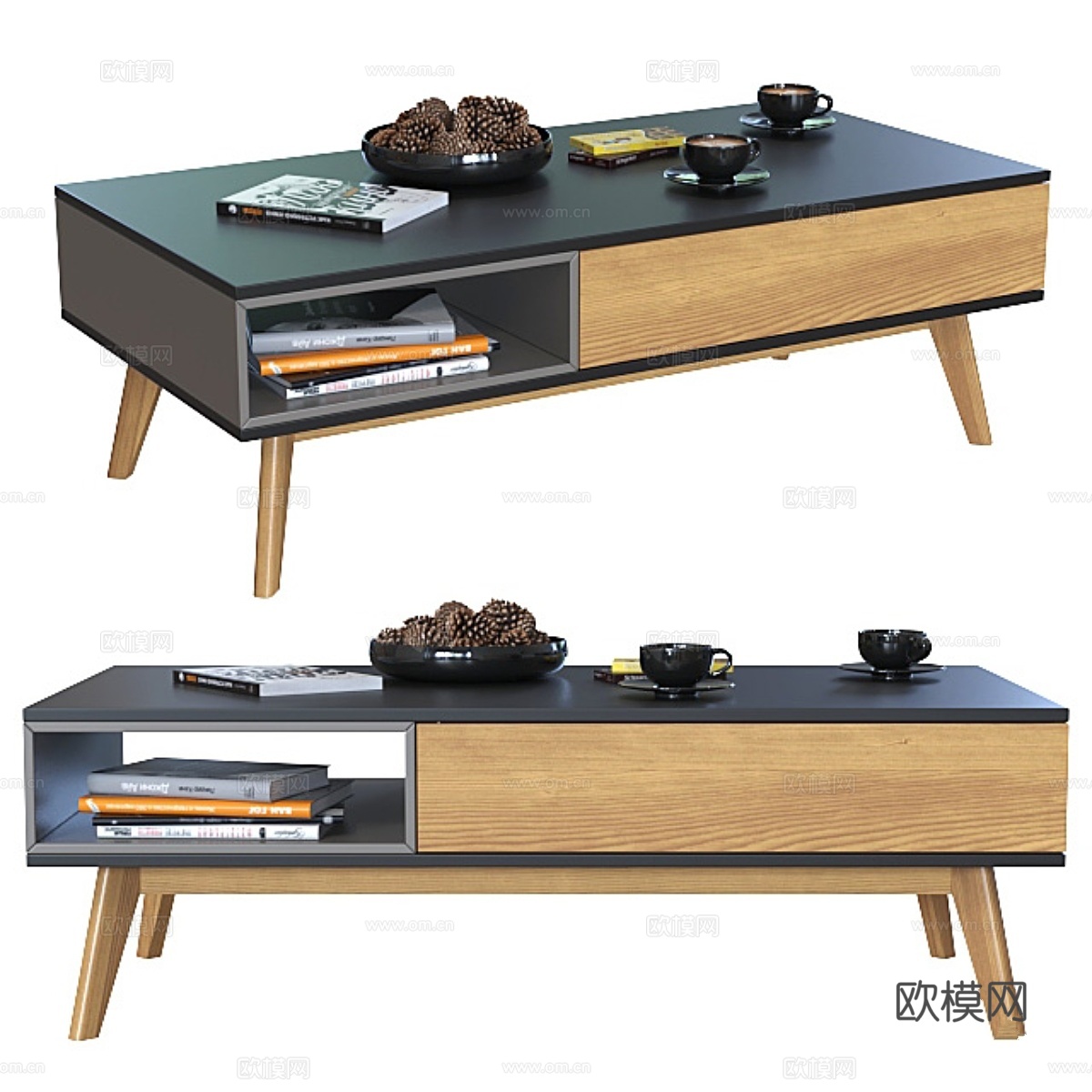 Signal Roma A咖啡桌3d模型下载