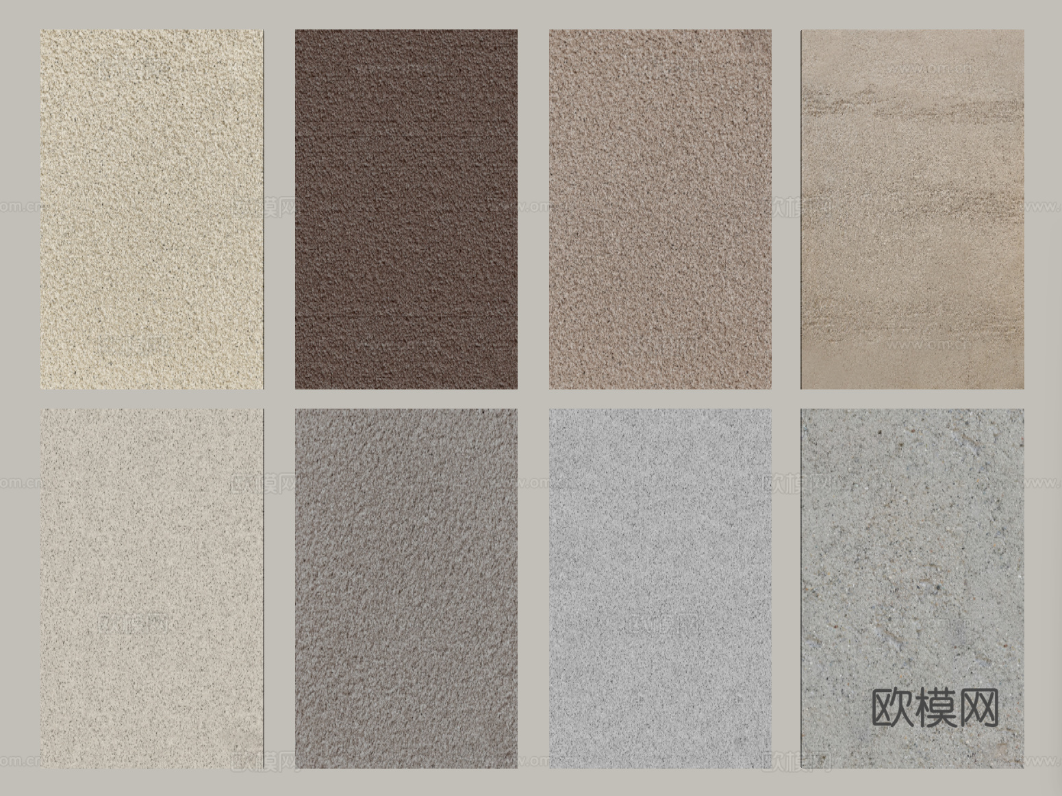 现代涂料 艺术漆 微水泥墙面 真石漆 肌理漆su模型