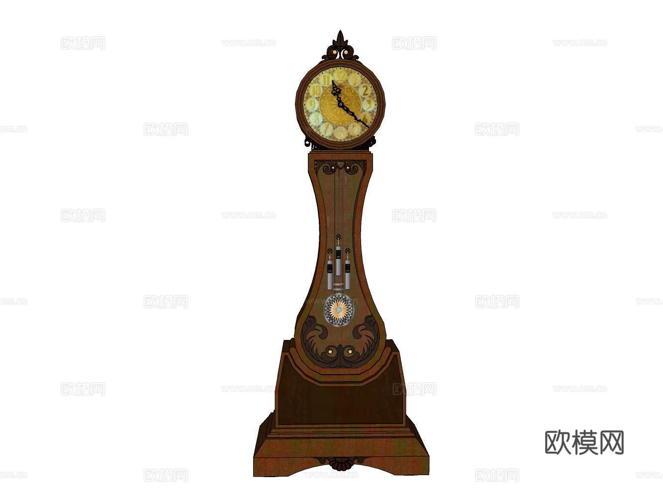 茶几沙发休闲椅摆件su模型