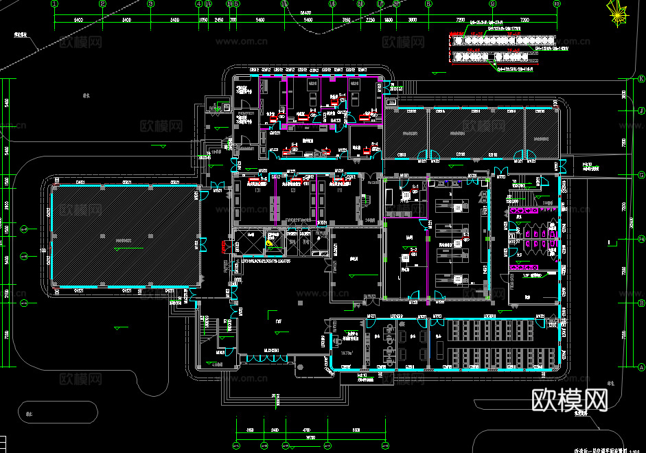 20套实验室CAD图纸2026最新整理cad施工图