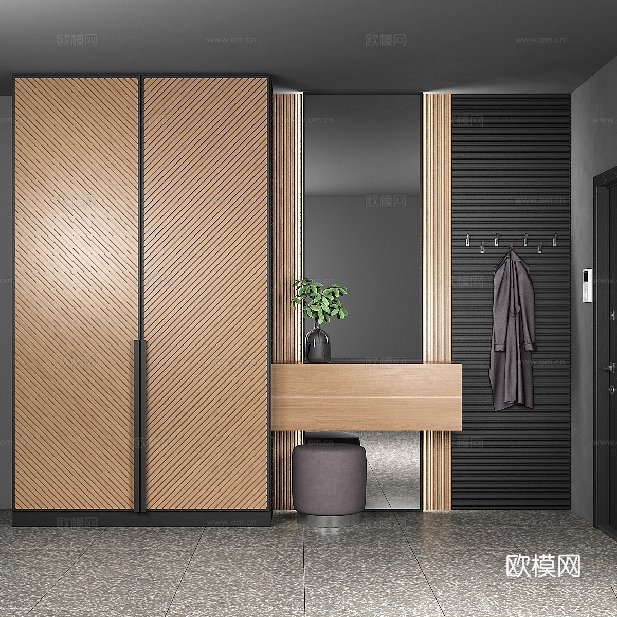 家具组合 443d模型下载