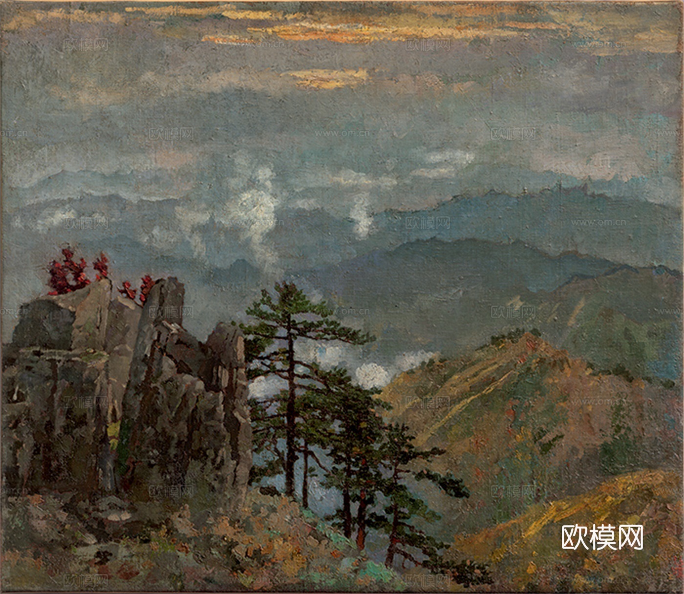 风景油画，风景画，抽象画，装饰画，艺术画