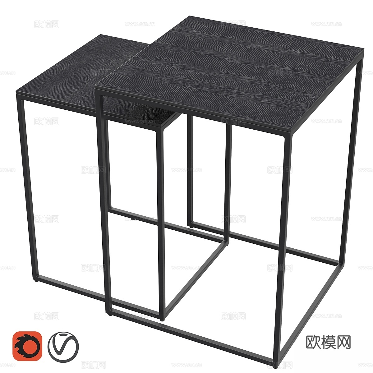 丹通家居咖啡镇小桌3d模型下载