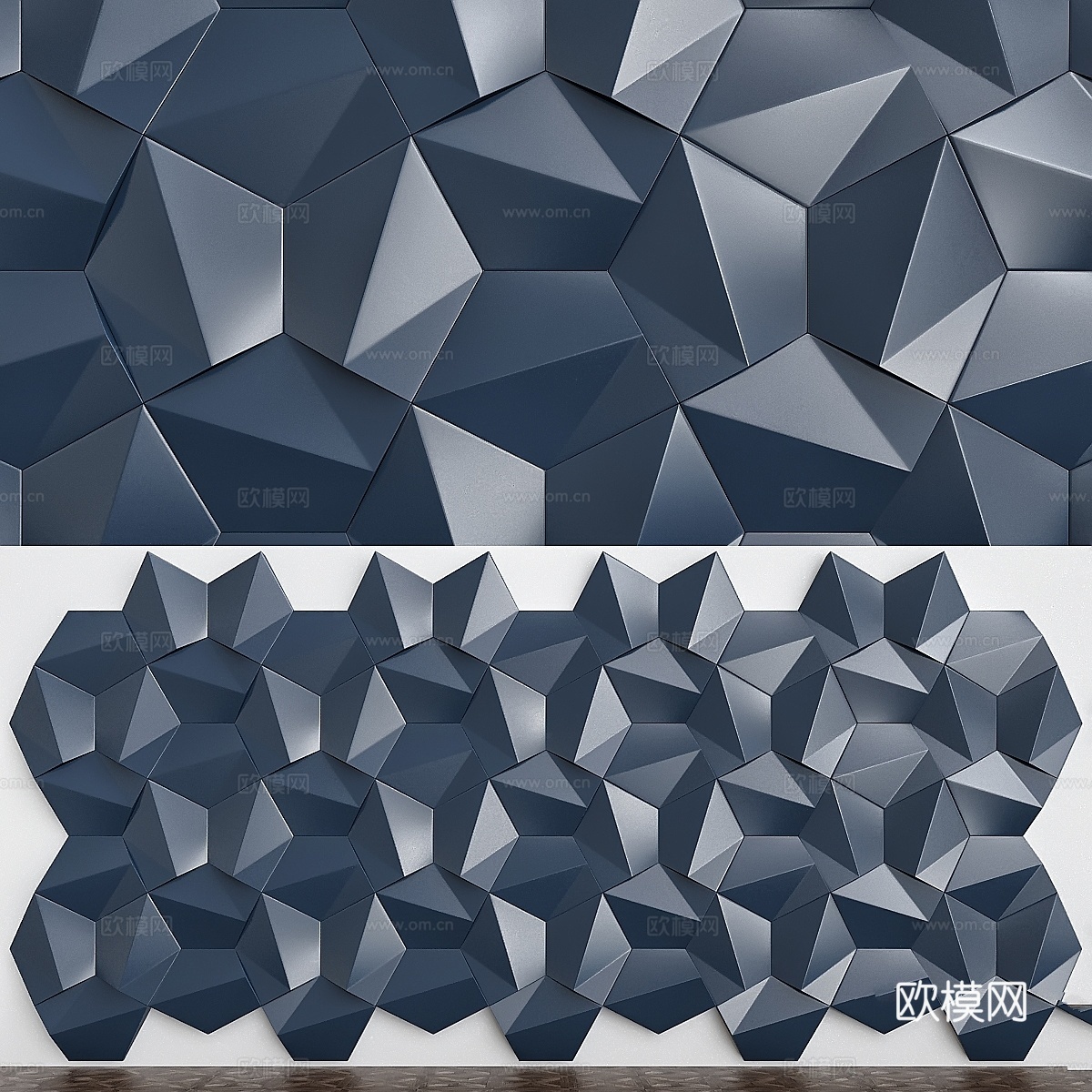 石膏3D面板 Alivio Adamant系列3d模型下载