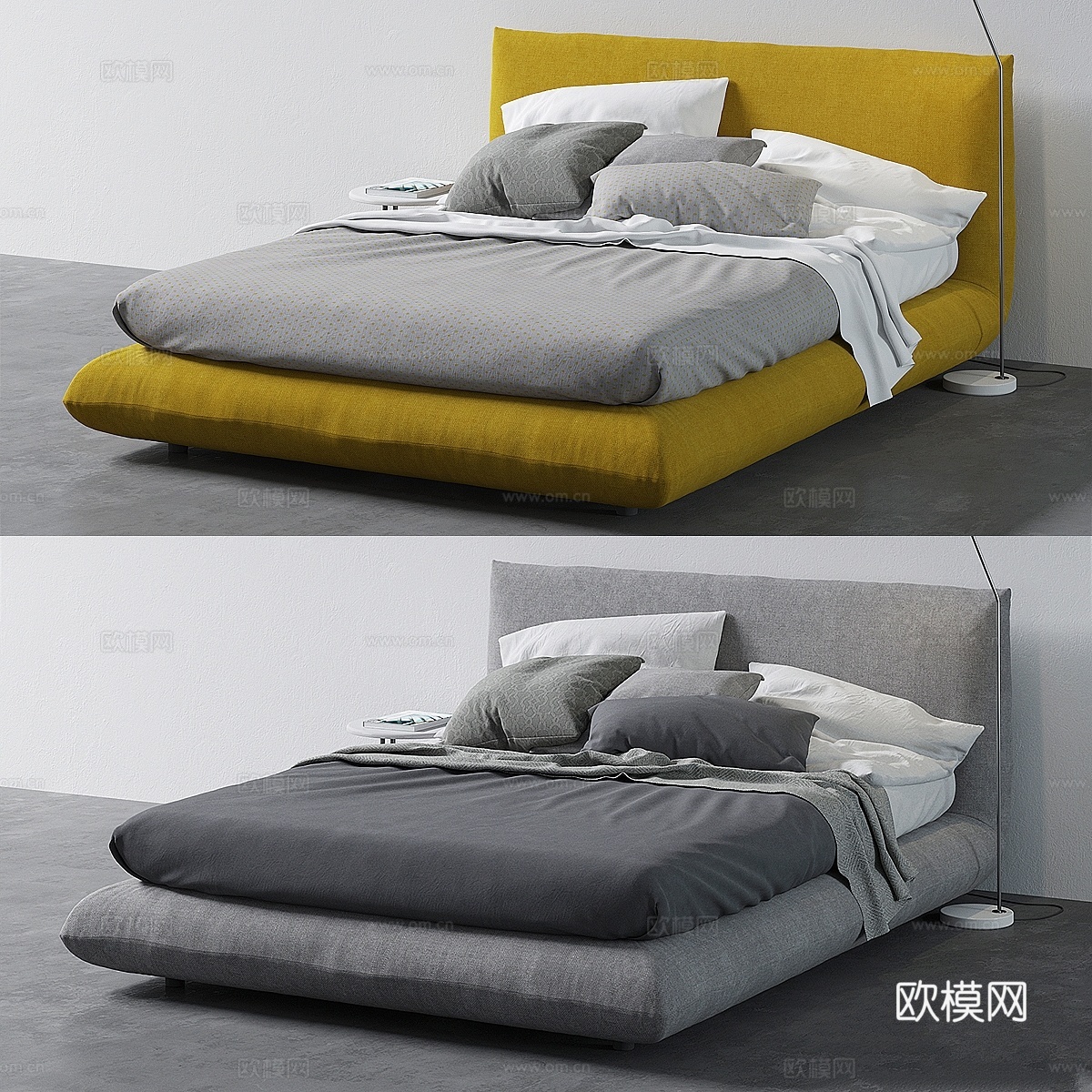 Jalis床架Interlübke3d模型下载