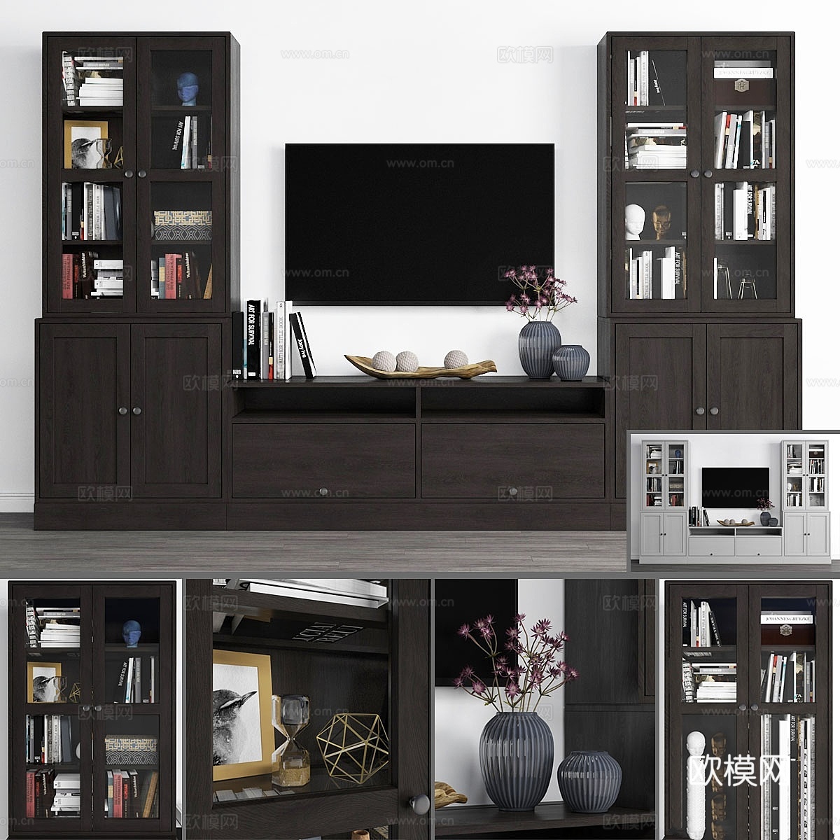 电视柜 Havsta    Havsta.3d模型下载