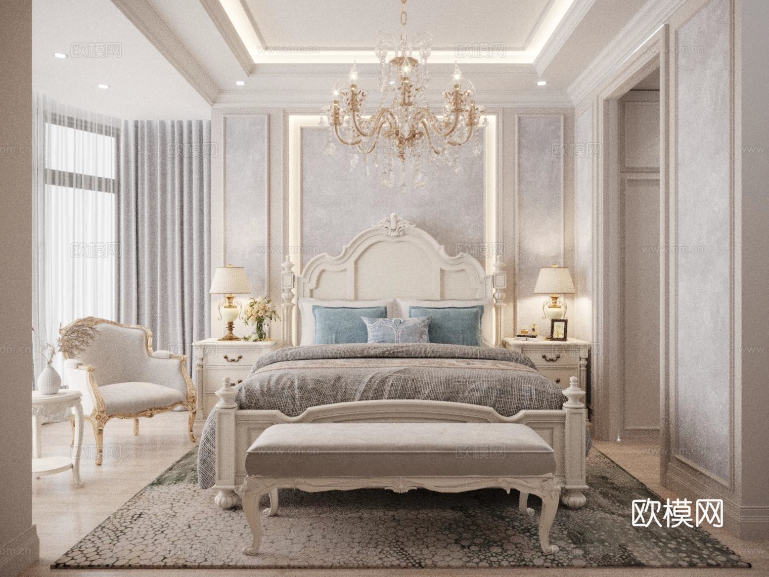 轻奢豪宅大平层 样板间 最新全套施工图 效果图合集cad施工图