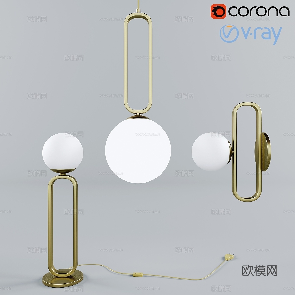 ENO工作室CIME灯具3d模型下载