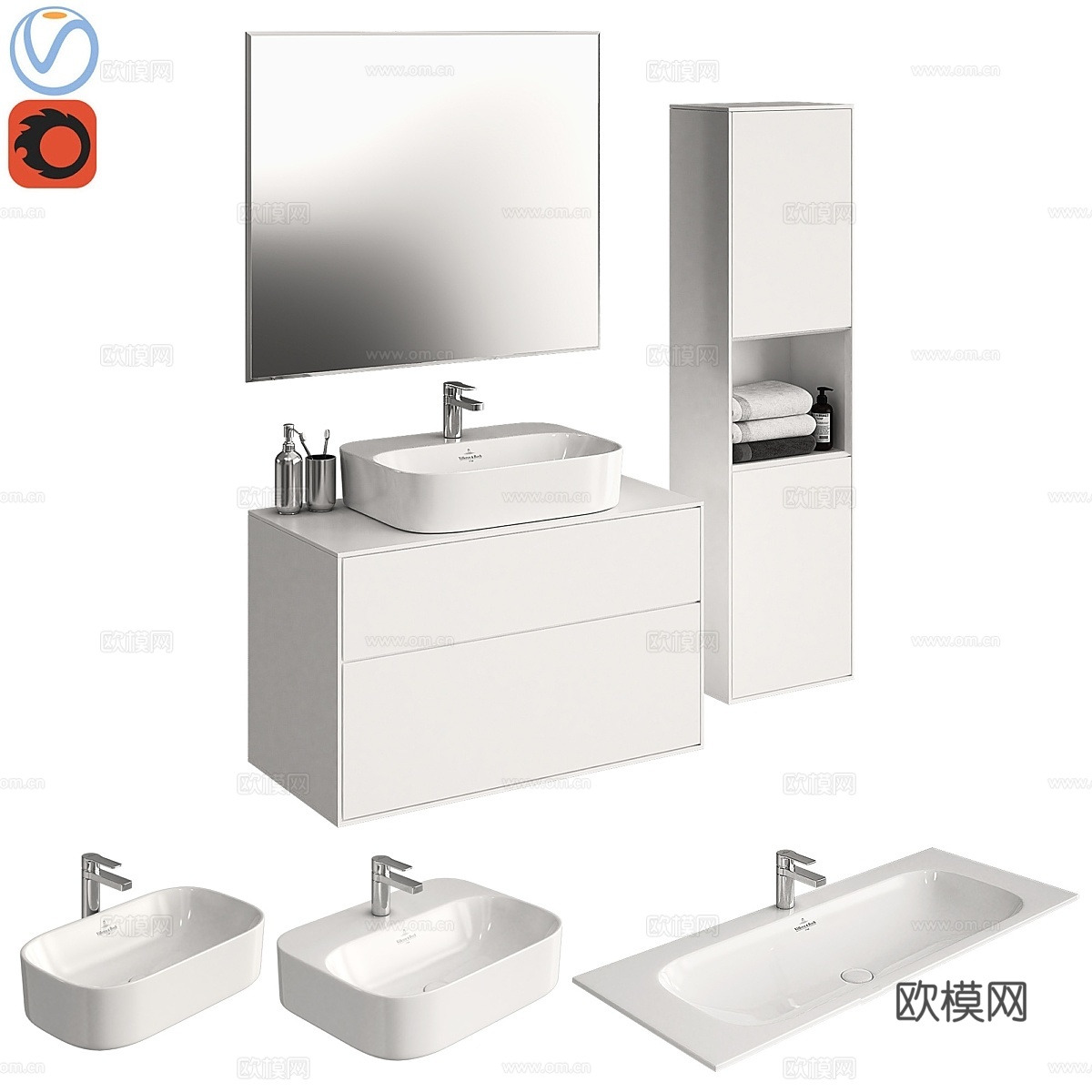 Villeroy &amp; Boch Finion 第二部分3d模型下载