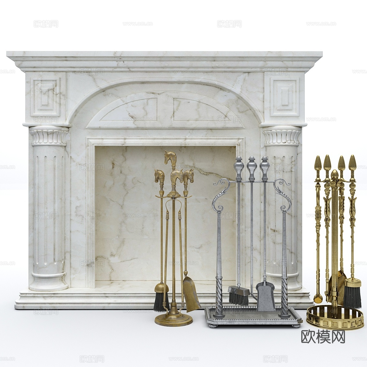 壁炉配件 Stilars, ACF Arte an3d模型下载
