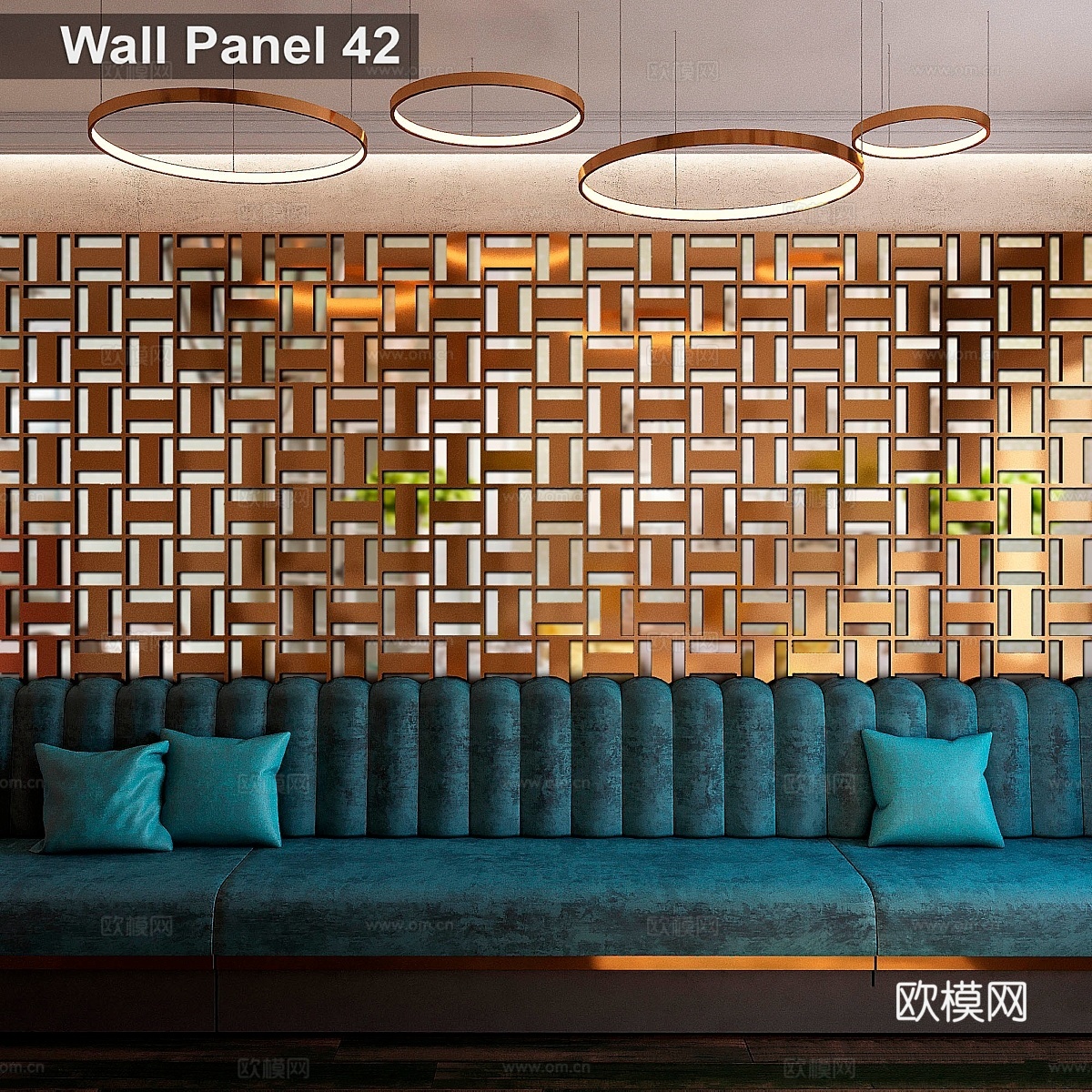 墙板423d模型下载