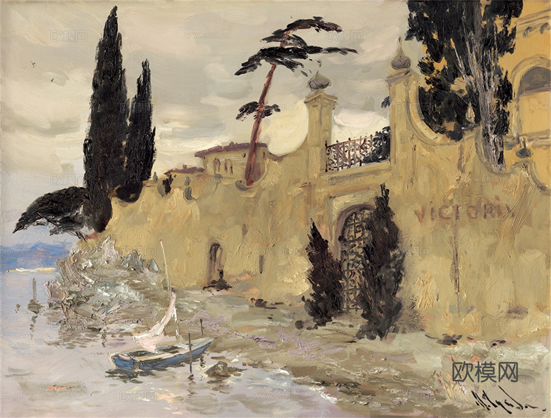 风景油画，风景画，抽象画，装饰画，艺术画下载