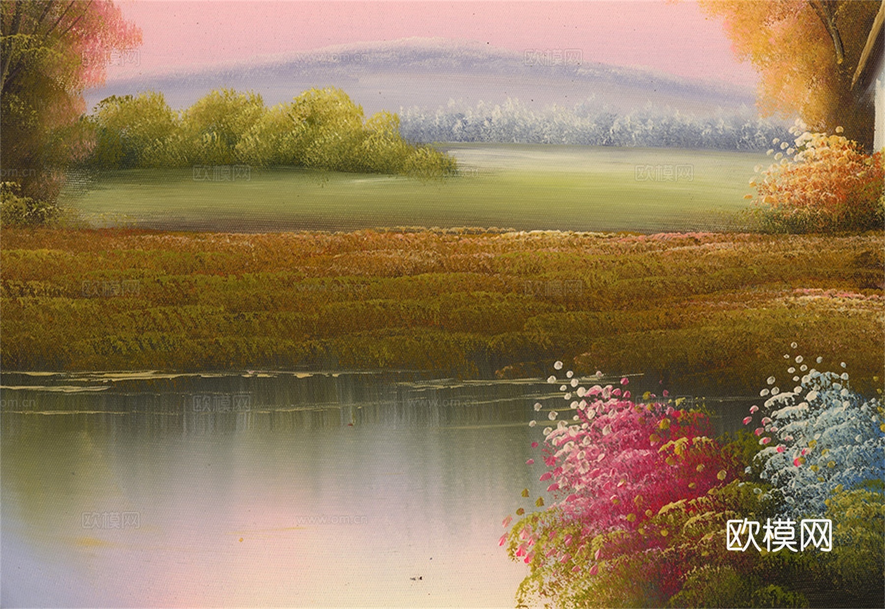 风景油画，风景画，抽象画，装饰画，艺术画