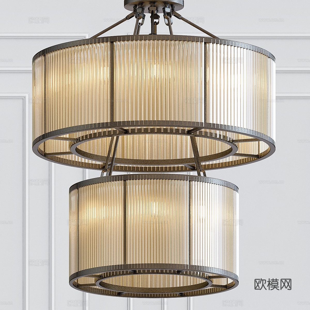 艾克霍兹伯纳迪吊灯3d模型下载