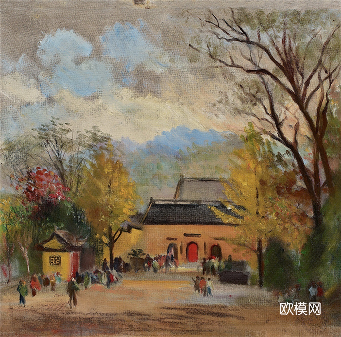 风景油画，风景画，抽象画，装饰画，艺术画
