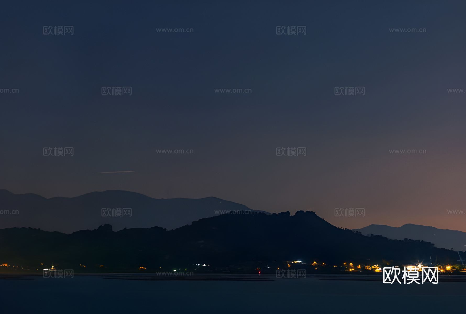 天空外景_夕阳天空_夜晚天空_黄昏天空_夜晚城市外景