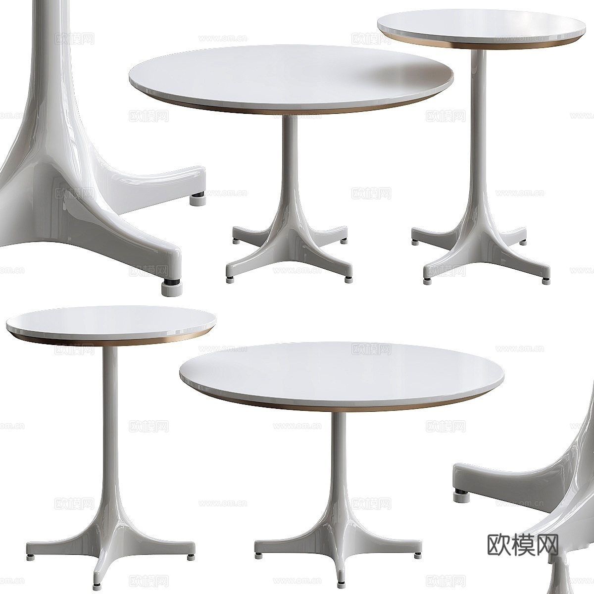 Vitra Nelson系列桌具3d模型下载