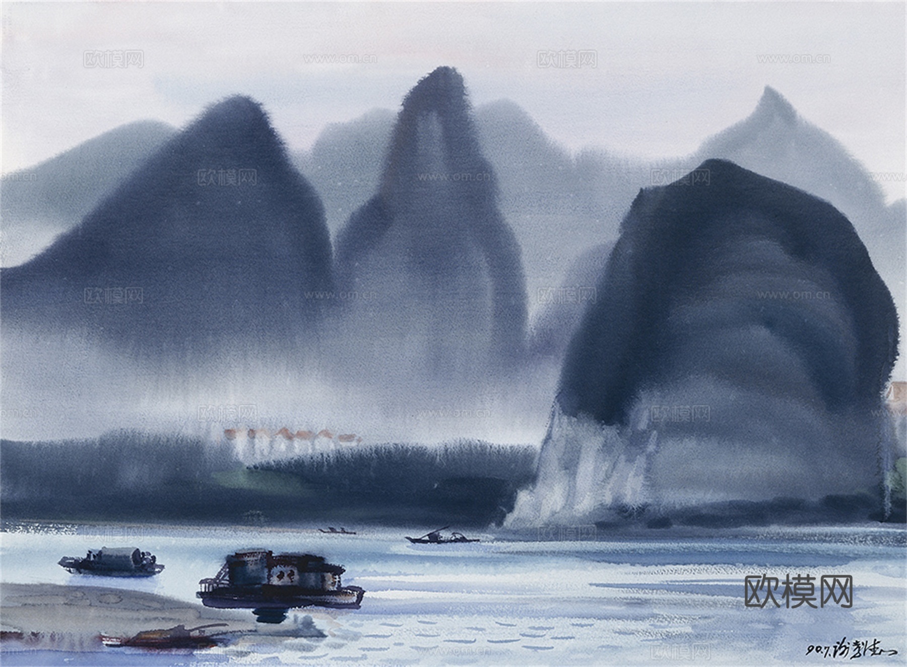 风景油画，风景画，抽象画，装饰画，艺术画