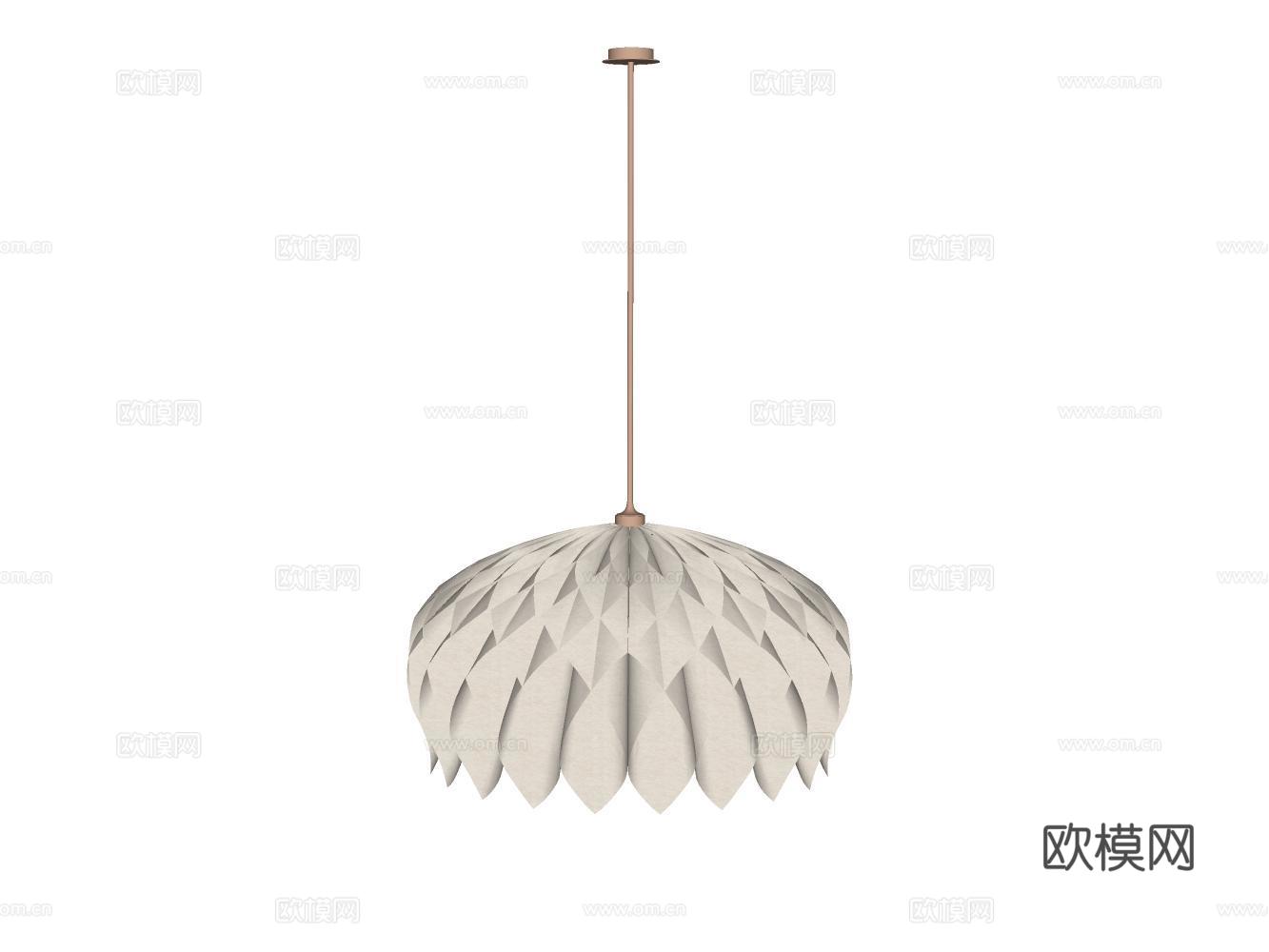 吊灯su模型下载（渲染图2）