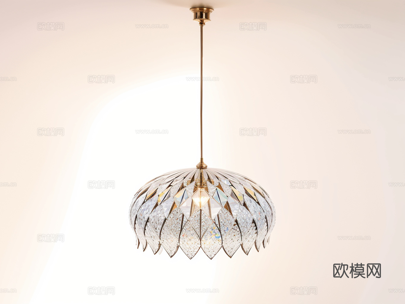 吊灯su模型下载（渲染图1）