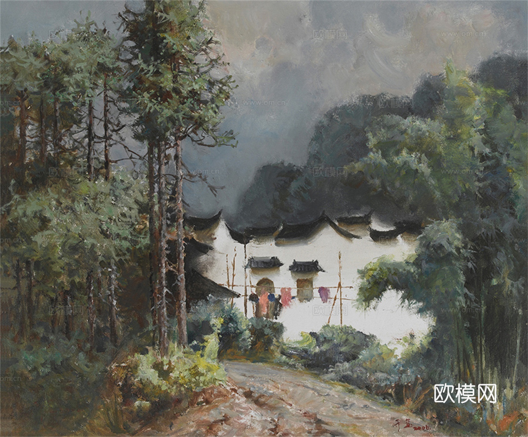风景油画，风景画，抽象画，装饰画，艺术画下载