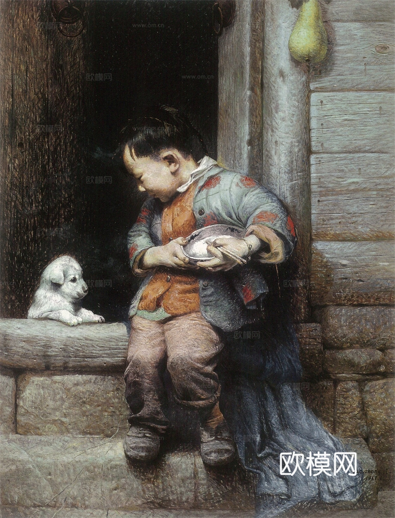 人物油画，人物画，装饰画，艺术画