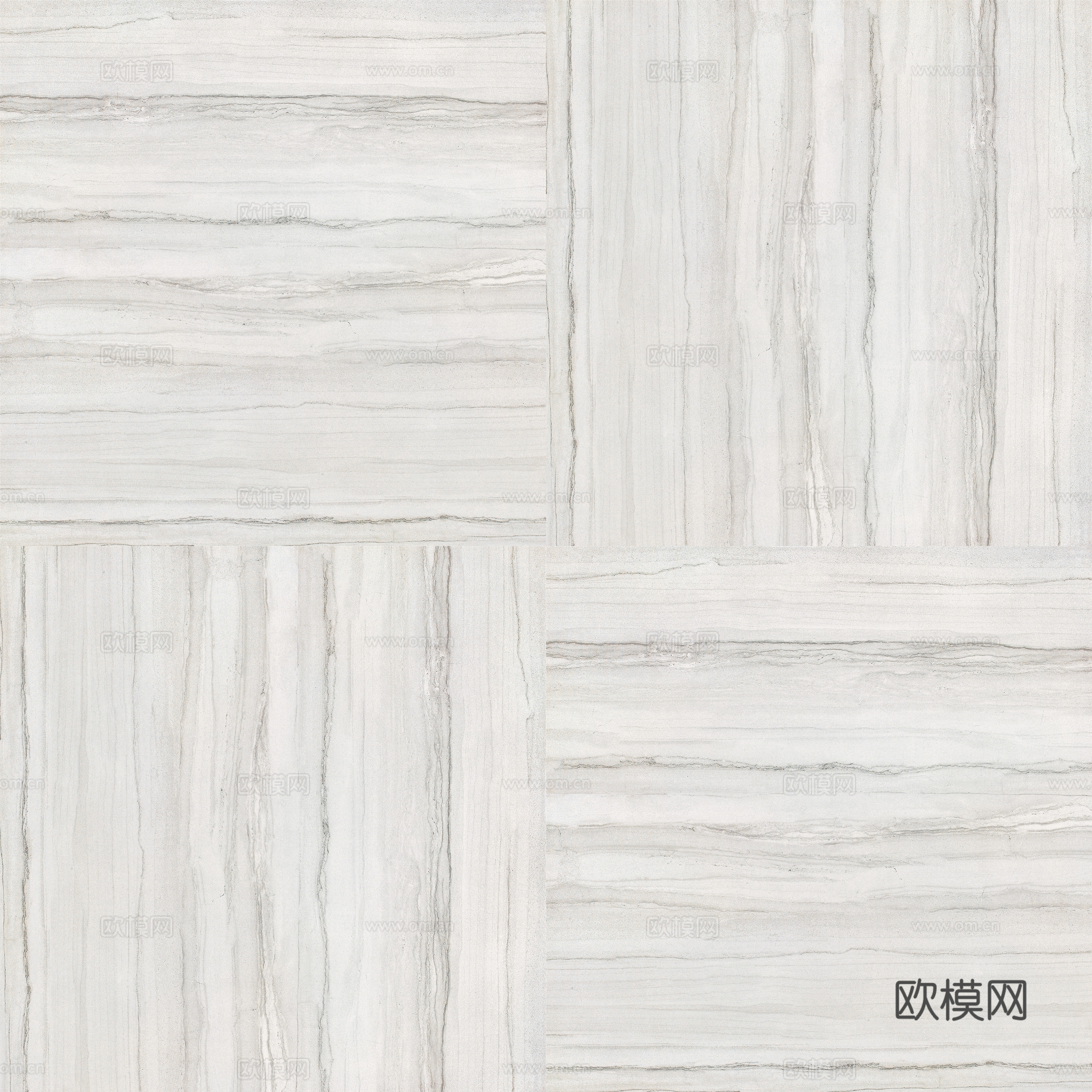 石材拼花_灰色木纹