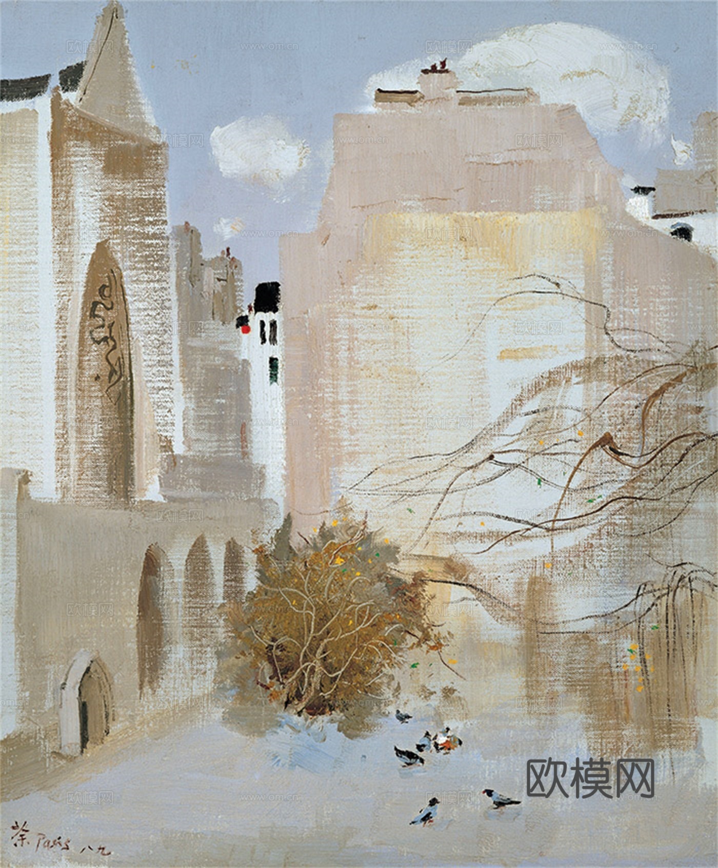 风景油画，风景画，抽象画，装饰画，艺术画下载