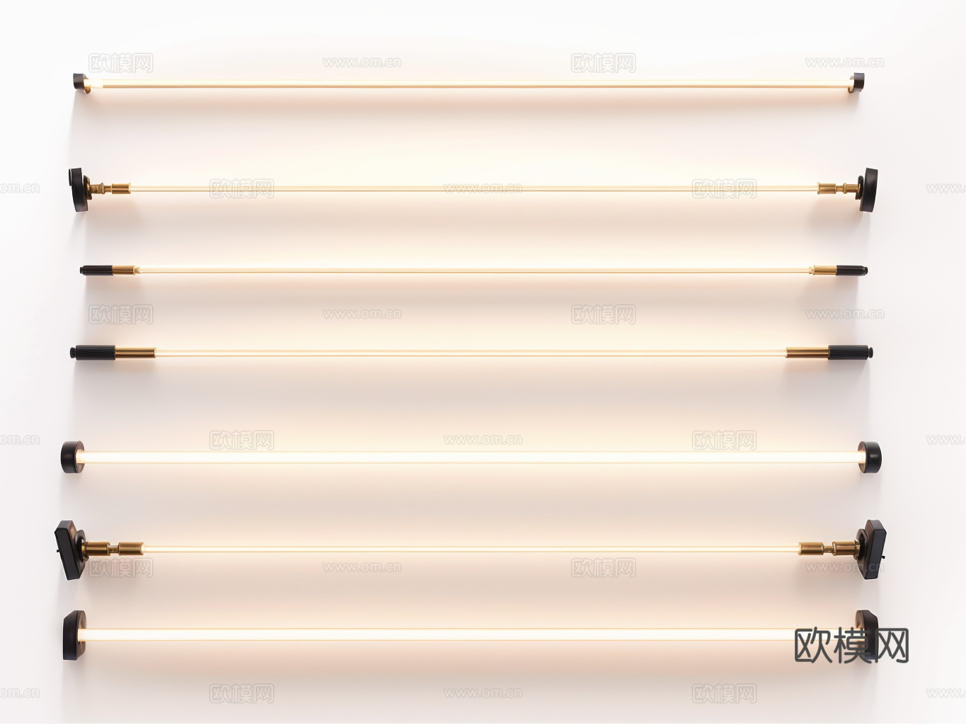 筒灯射灯su模型