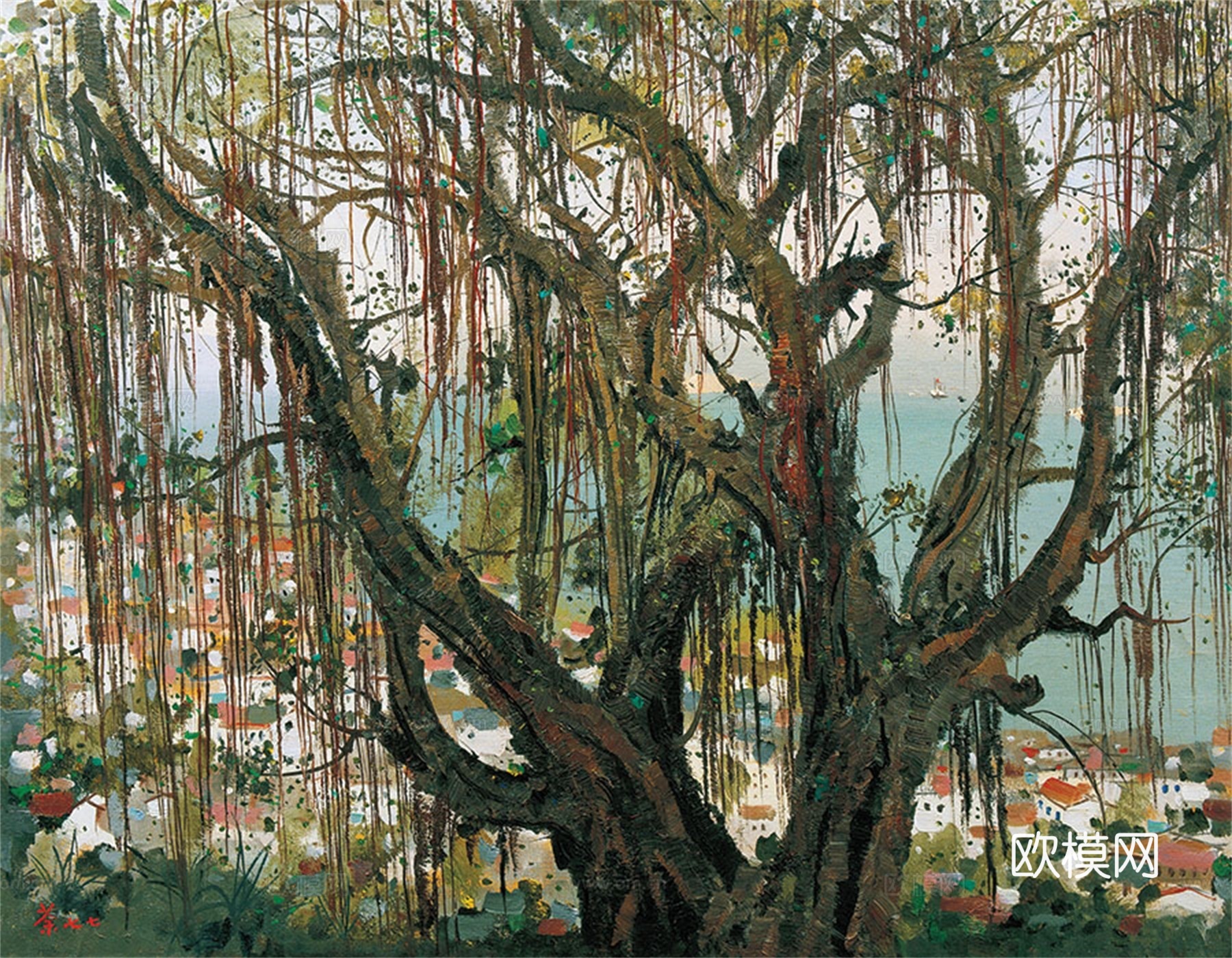 风景油画，风景画，抽象画，装饰画，艺术画