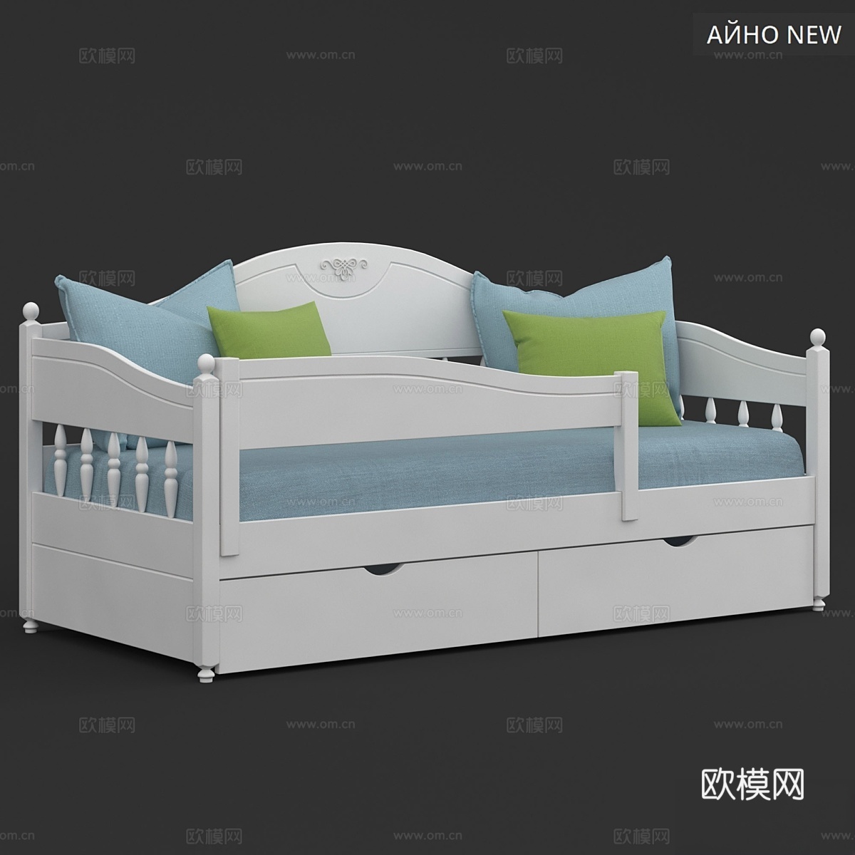 Timberica Aino 脚凳3d模型下载