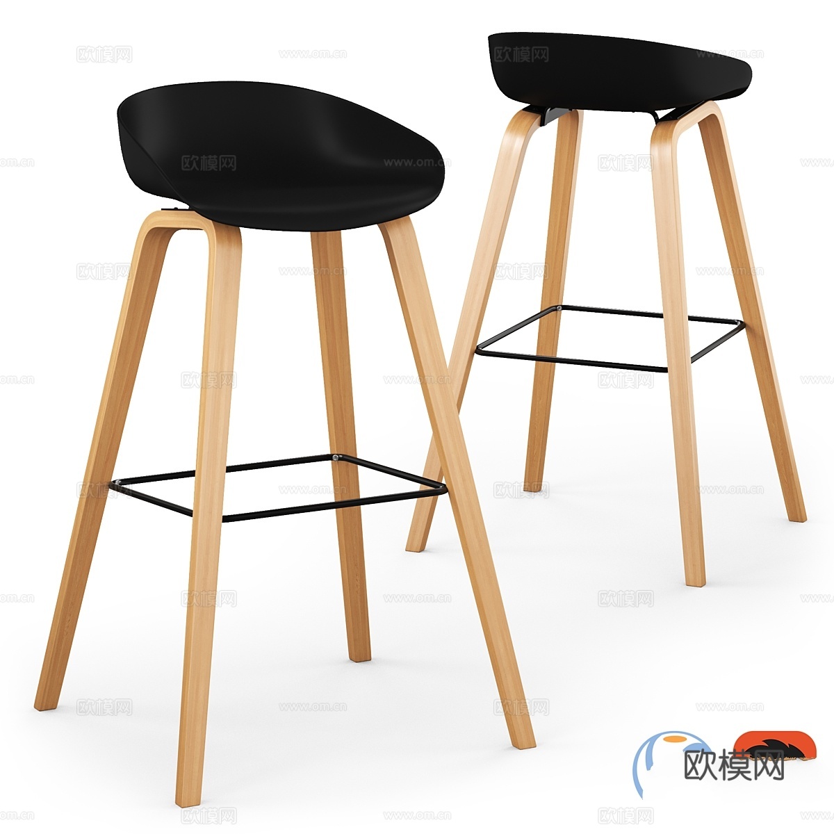 Cult Living Milano吧凳3d模型下载