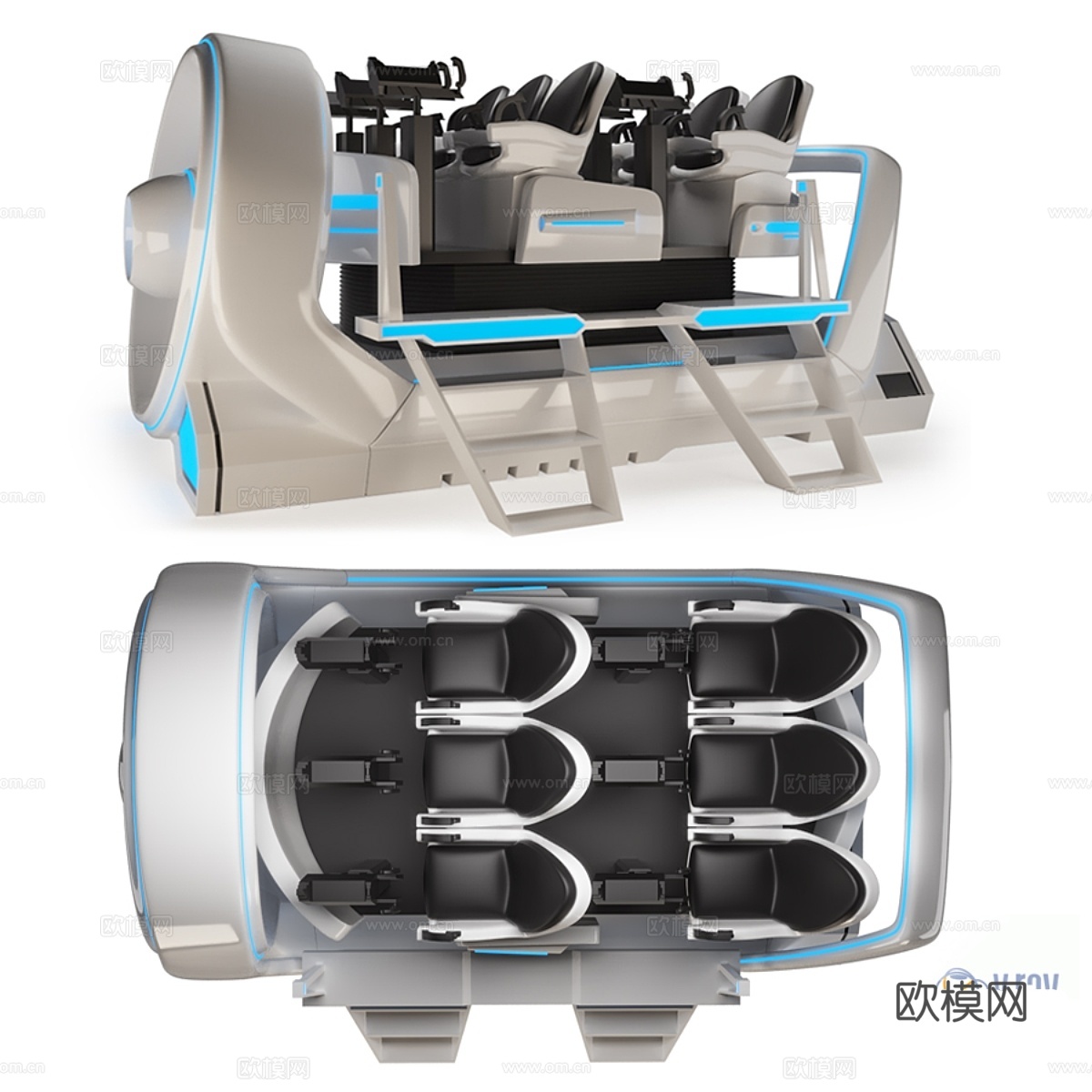 LekeVR星舰3d模型下载