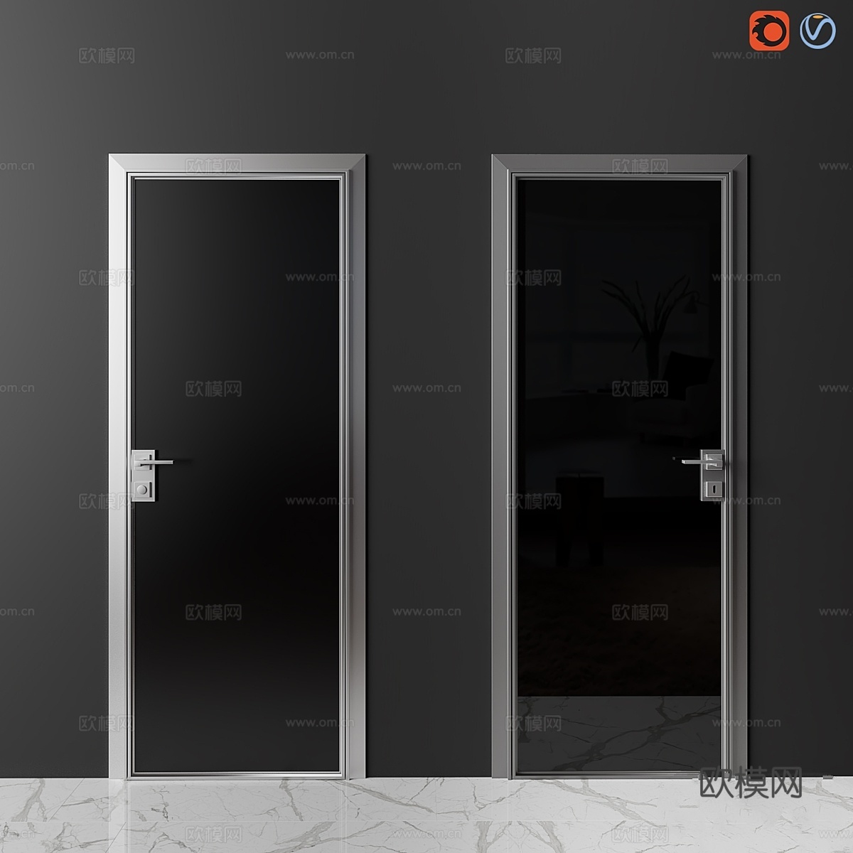 托恩霍夫地平线门3d模型下载