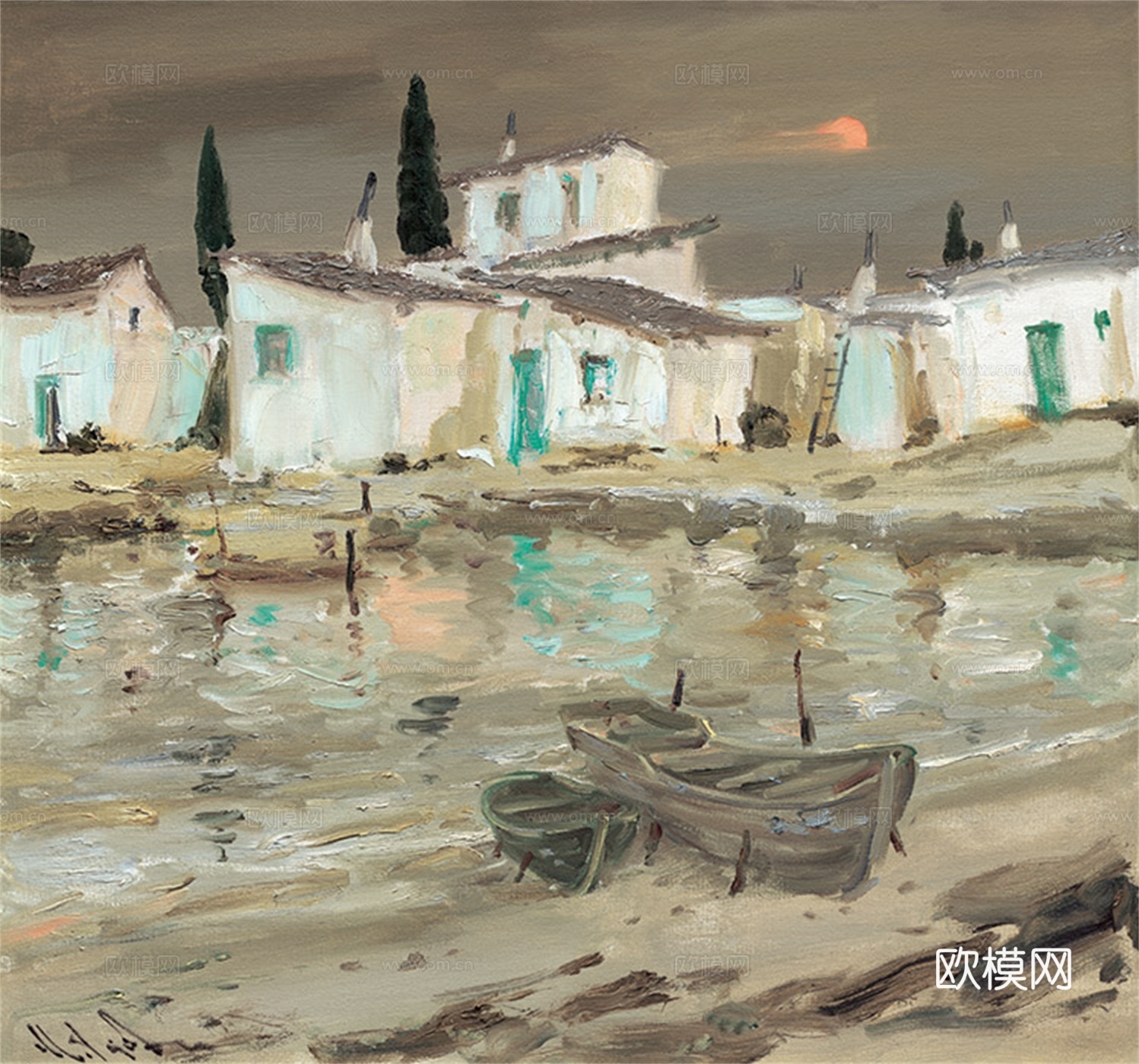 风景油画，风景画，抽象画，装饰画，艺术画