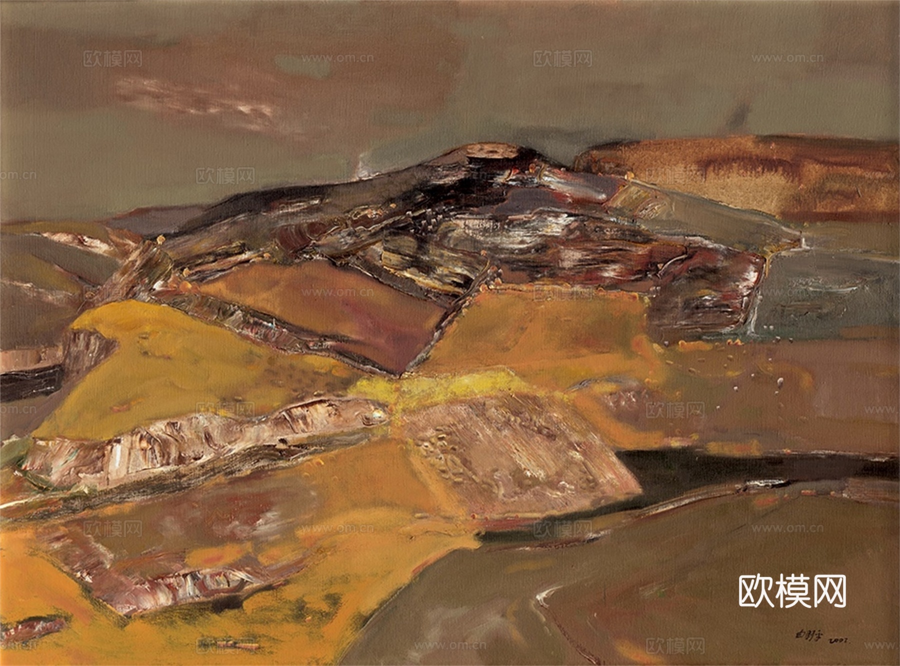 风景油画，风景画，抽象画，装饰画，艺术画