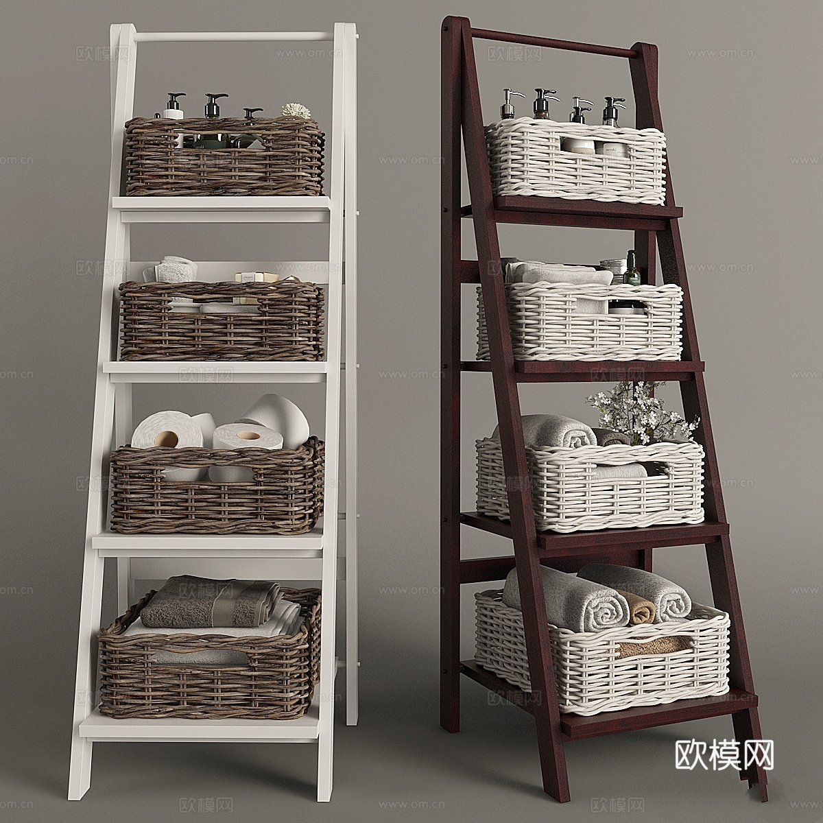 浴室装饰43d模型下载