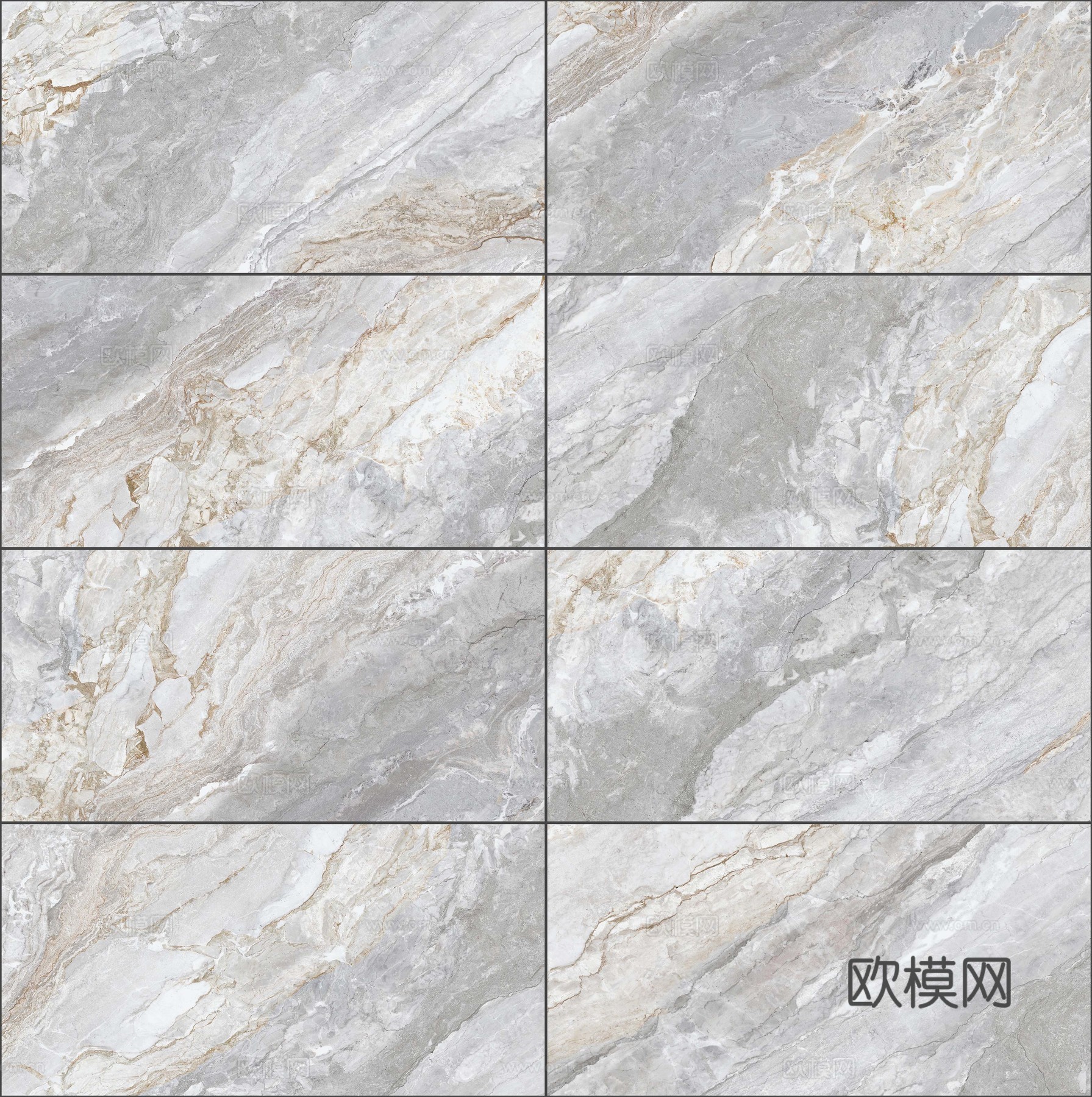 无缝灰色大理石瓷砖