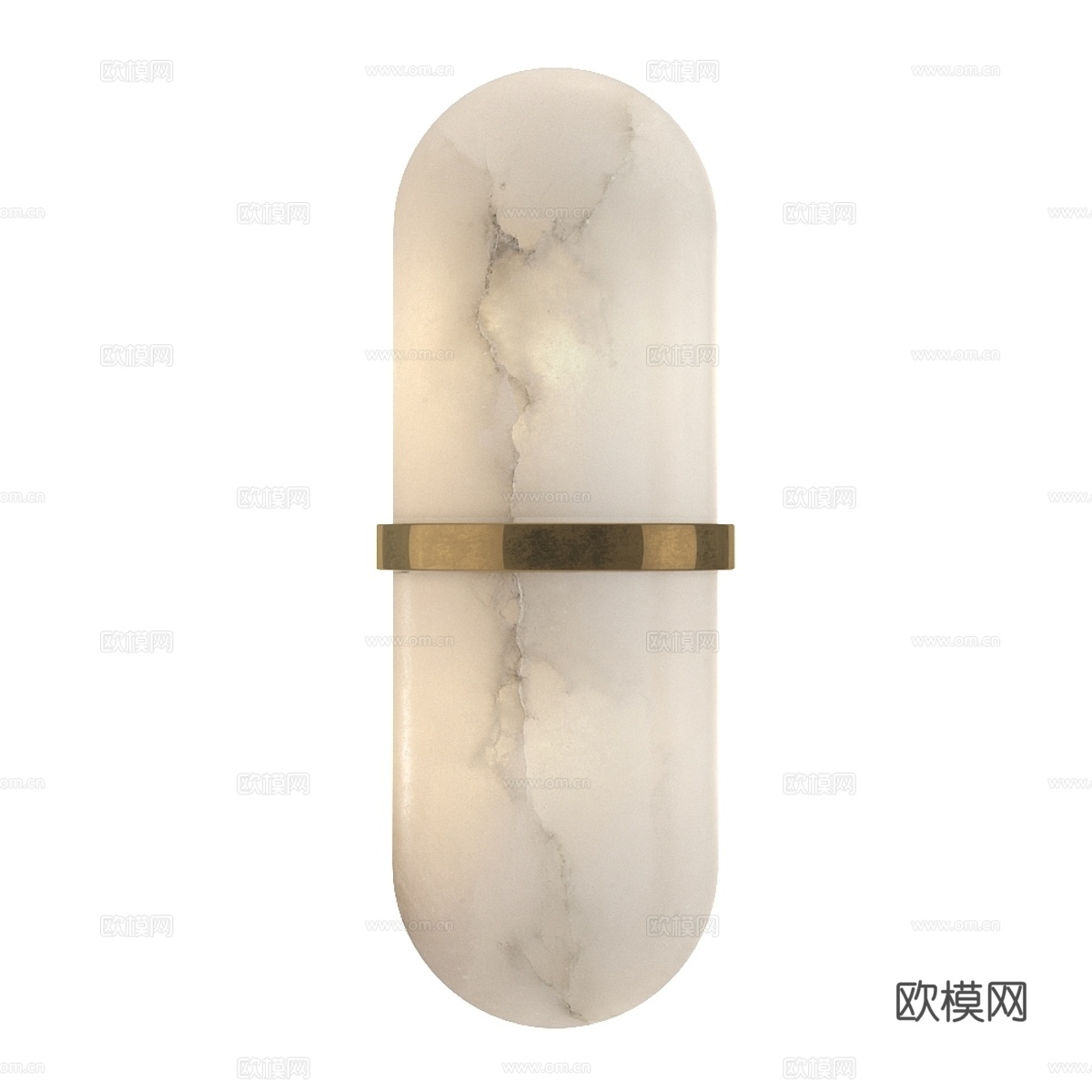 凯莉·韦斯特勒 Melange LED 4英寸仿古抛光灯3d模型下载