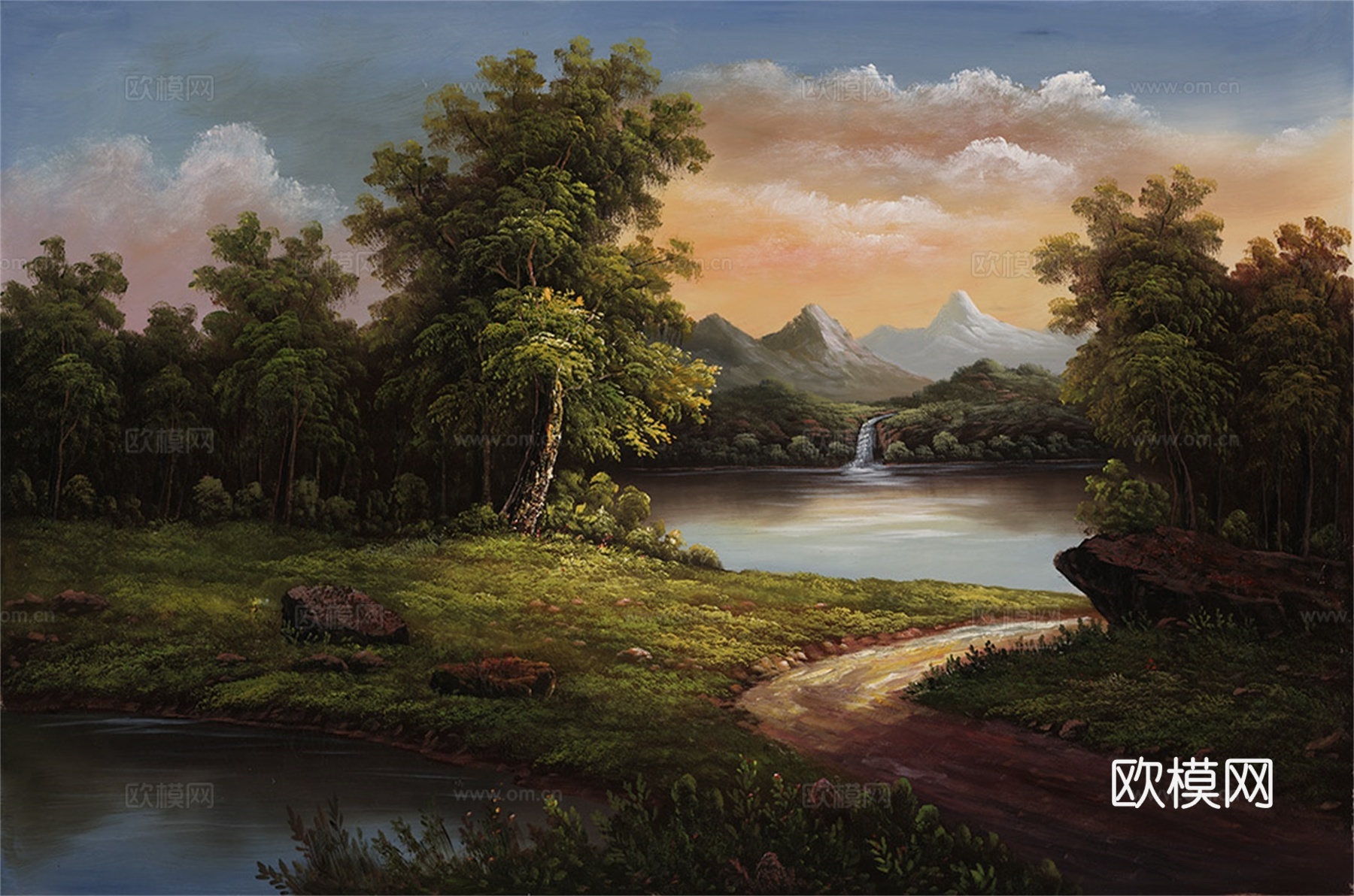 风景油画，风景画，抽象画，装饰画，艺术画