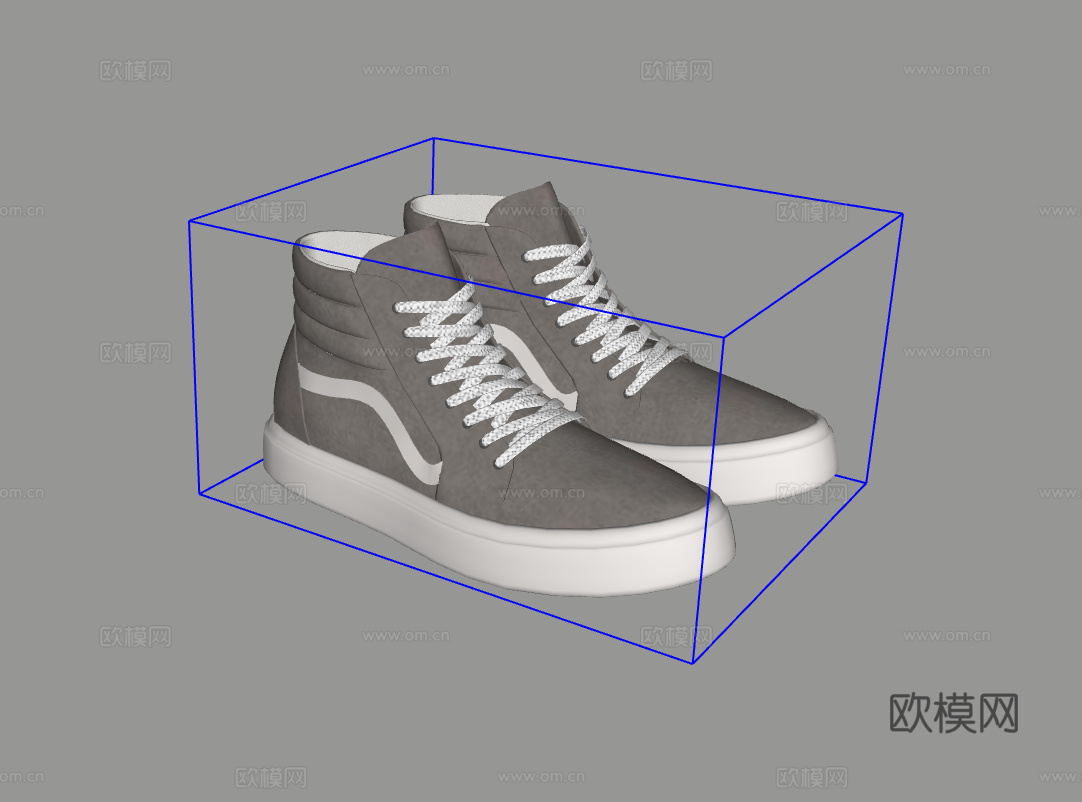 鞋子su模型