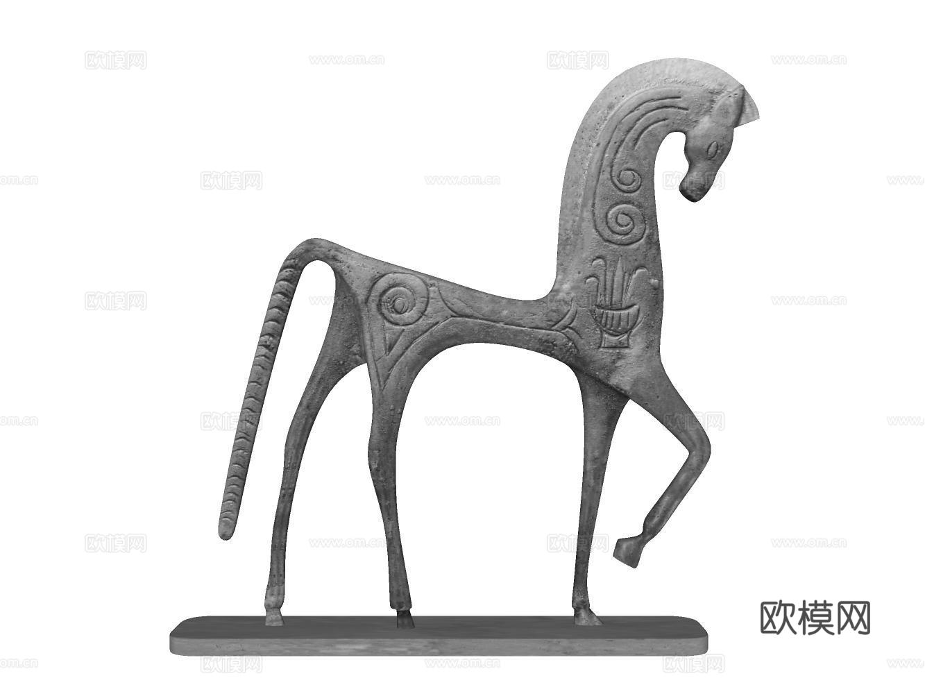 饰品摆件su模型